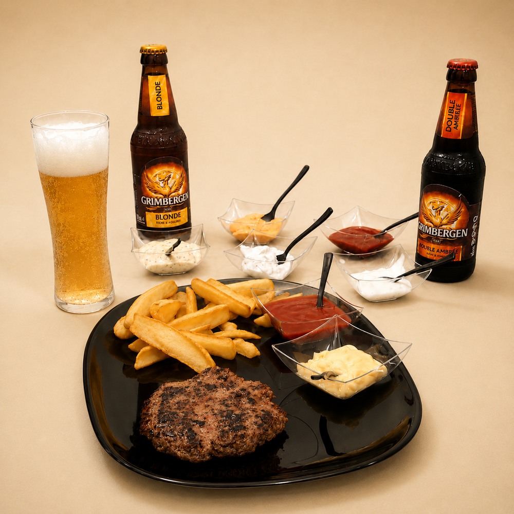 S1 - Hamburger, Patatine, Maionese, Ketchup